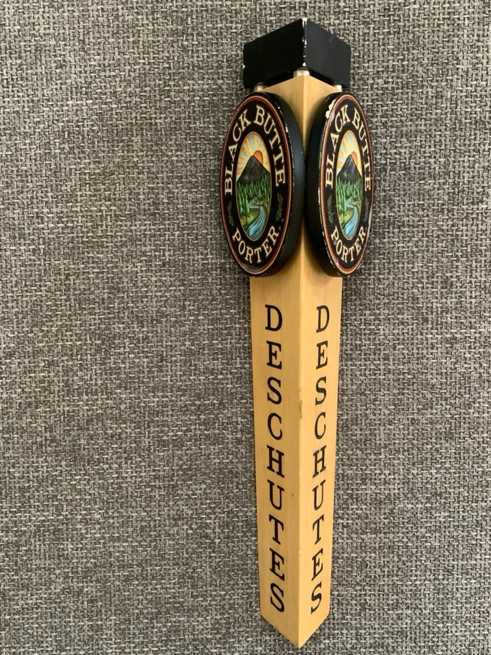 Deschutes Black Butte Porter Wooden Tap Handle Brewery Barware